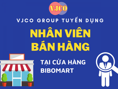 Tuyển dụng nhân viên bán hàng tại Bibomart.